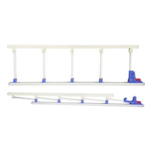 Aluminum Folding Bed Rails Sakon Hospital Safety 35cm