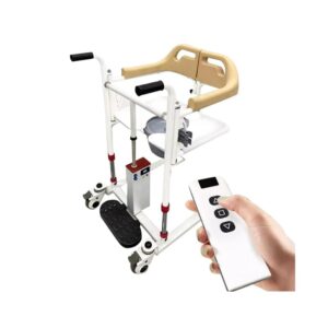 The Sakon Electric Lifting Chair is an essential piece of equipment designed to revolutionize care for bedridden patient mobility. By effortlessly moving patients from the bed, this chair allows them to enjoy normal life and participate in daily activities, directly addressing the risks of infection diseases and skin pressure ulcers (褥疮) associated with prolonged lying. This electric patient transfer device is crucial for accelerating recovery progress through increased outdoor activity and engagement. Superior Power and Stability with DC Motor Technology The Sakon Electric Lifting Chair eliminates the need for manual lifting, marking a definitive farewell to strenuous care (告别费力护理) methods:  Caregiver Safety: It completely removes the dangers of traditional "moving, hugging, and lifting" (搬抱抬) which can lead to serious patient accidents, such as spinal cord injury (脊髓损伤) and falls. Simultaneously, it protects caregivers from debilitating lumbar spine injuries (腰椎损伤).   DC Brushless Motor: The chair is powered by a reliable DC brushless motor. This technology provides strong, yet exceptionally stable lifting power, ensuring the user experiences a natural and smooth transition during the entire vertical movement. This stability is non-negotiable in a clinical setting.   Stepless Height Adjustment: The electric system offers precise, continuous (stepless) height adjustment, allowing staff to align the chair perfectly with any bed, commode, or wheelchair, further enhancing transfer safety.  High-Efficiency Battery and Operational Reliability For high-volume use in hospitals, nursing homes, and clinics, power reliability is paramount.  High-Energy Efficiency Battery: The chair is equipped with a high-energy efficiency battery pack, featuring a capacity of $4000\text{ mAh}$. This durable performance ensures the chair is always ready when needed.   Exceptional Endurance: For a $65\text{ kg}$ user, a single full charge can power $150\text{–}200$ lifting and lowering cycles. This impressive endurance means less charging time and more continuous operational readiness throughout multiple shifts.   Safety Standards: The electric components are designed to meet stringent medical safety standards (e.g., typically IEC 60601 compliant), offering peace of mind to distributors and facility managers.  Supporting Comprehensive Patient Care The Electric Lifting Chair supports a holistic approach to patient recovery, integrating seamlessly into many areas of care.  Versatile Use: The chair is easily convertible to assist with toileting and showering (depending on the model's waterproofing), making it a comprehensive transfer aid.   Promoting Recovery: By making transfers easy, the chair encourages patient participation in therapy and social activities, vital steps in preventing complications and speeding up the recovery process.  Sakon Medical is committed to advanced, labor-saving patient care technology. Contact us today to schedule a demo of our Electric Lifting Chair and receive a volume discount quote.