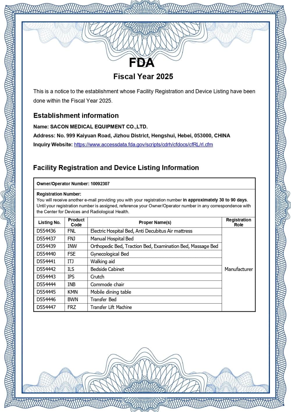 FDA