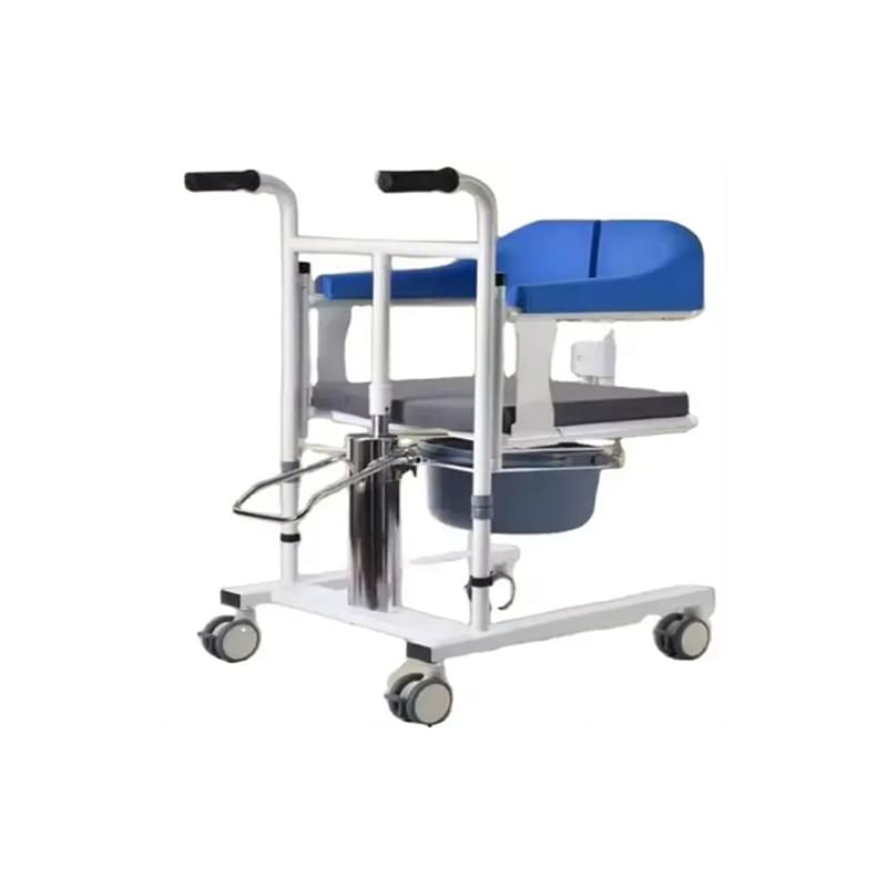 Hydraulic Lifting Chair Safe Patient Transfer Commode Aid1