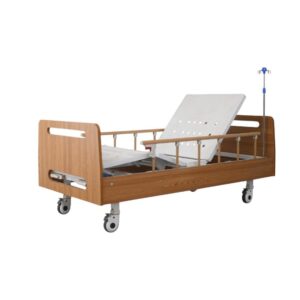 Manual Wooden Hospital Bed Elegant Comfort for Premium Care